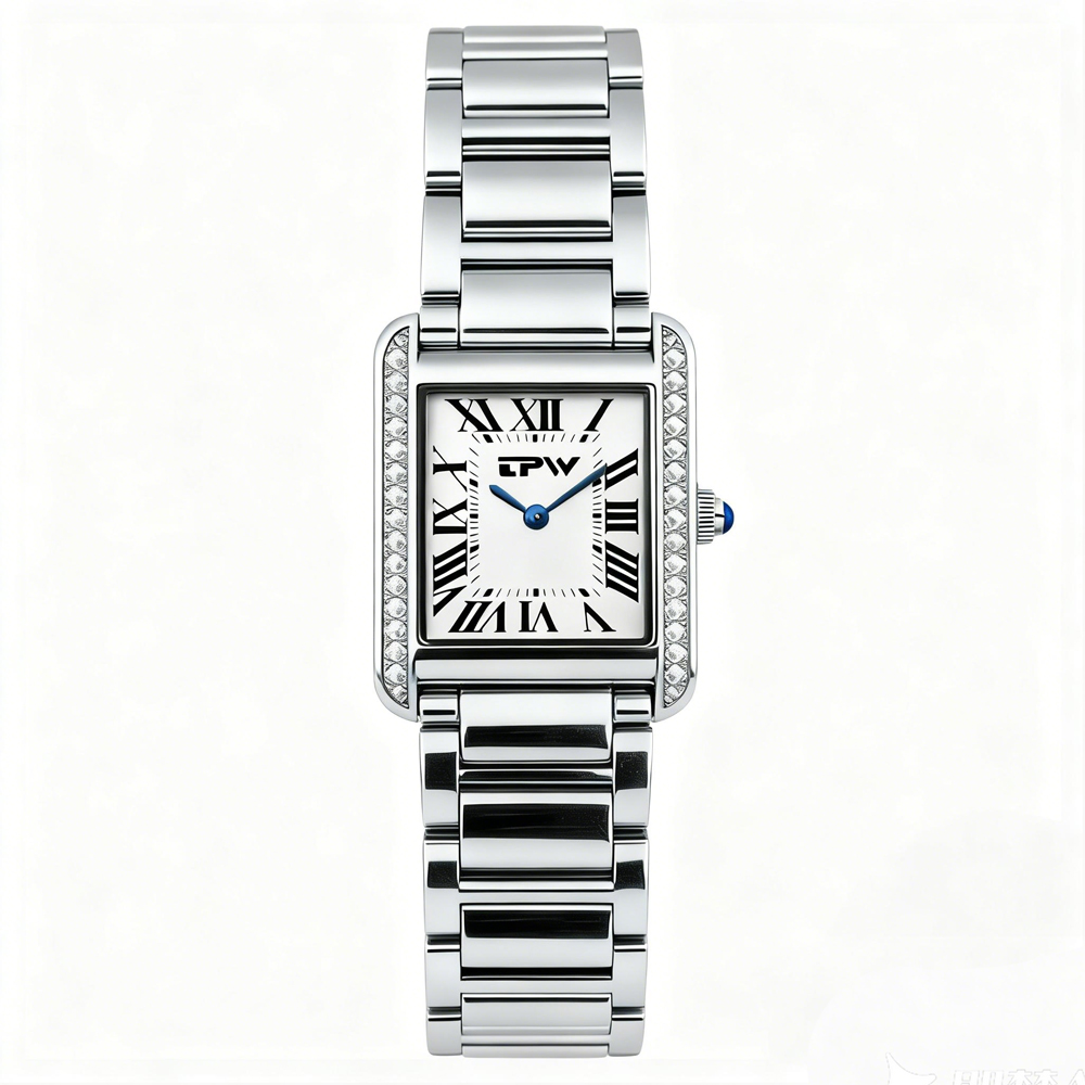 TPW TM2603-03 Custom 22mm full stainless steel women watch high quality