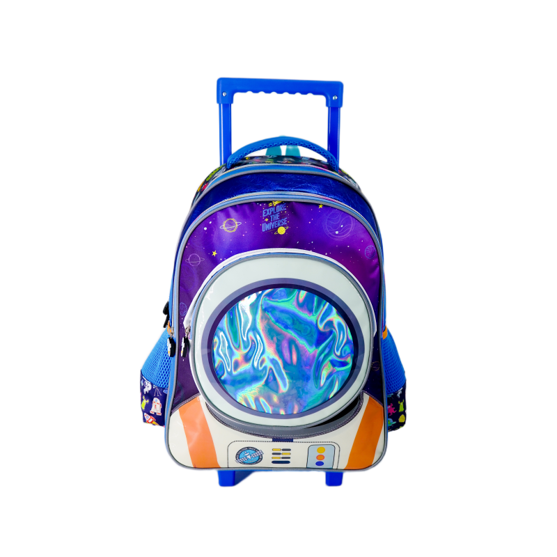 Haslor student trolley bag cartoon design customizable