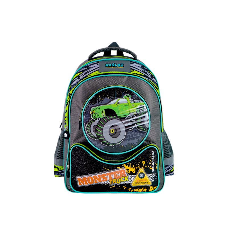 Haslor student schoolbag cartoon design customizable.