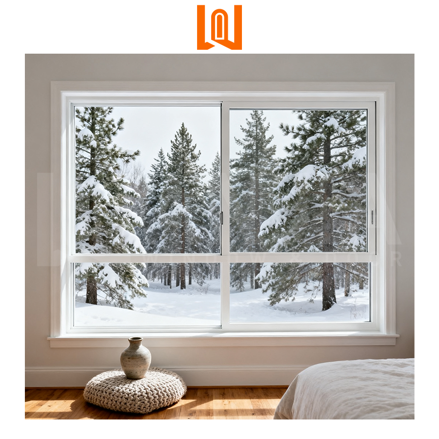 WANJIA Factory Wholesale Modern Vinyl Sliding Window Replacement Glass Windows