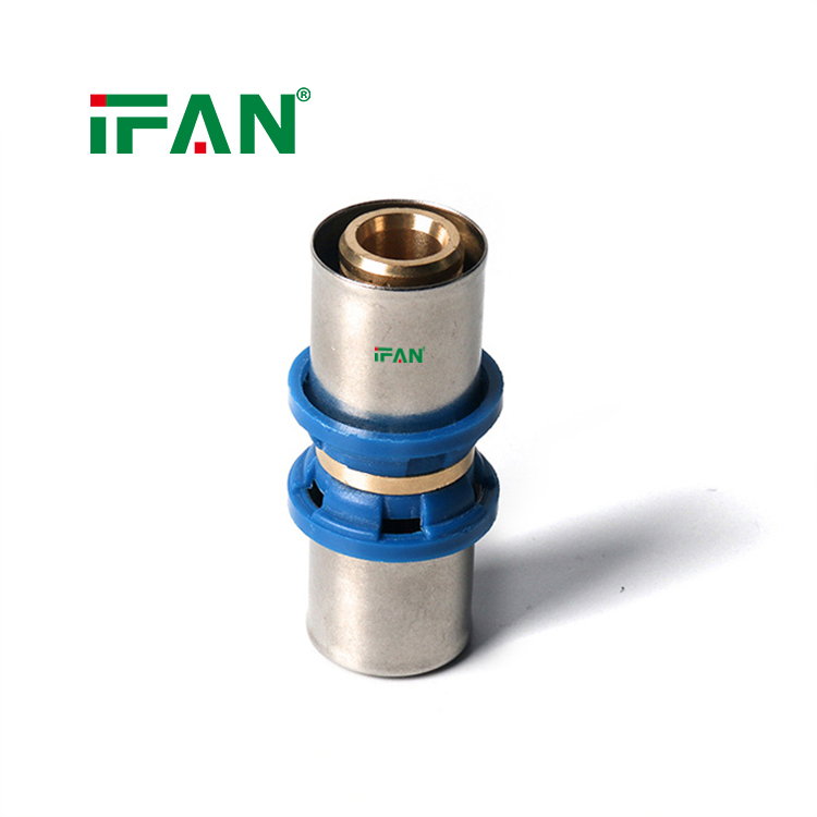 IFAN PEX Pipe Fittings Brass Threaded Fitting Blue Socket Pex Press Fittings