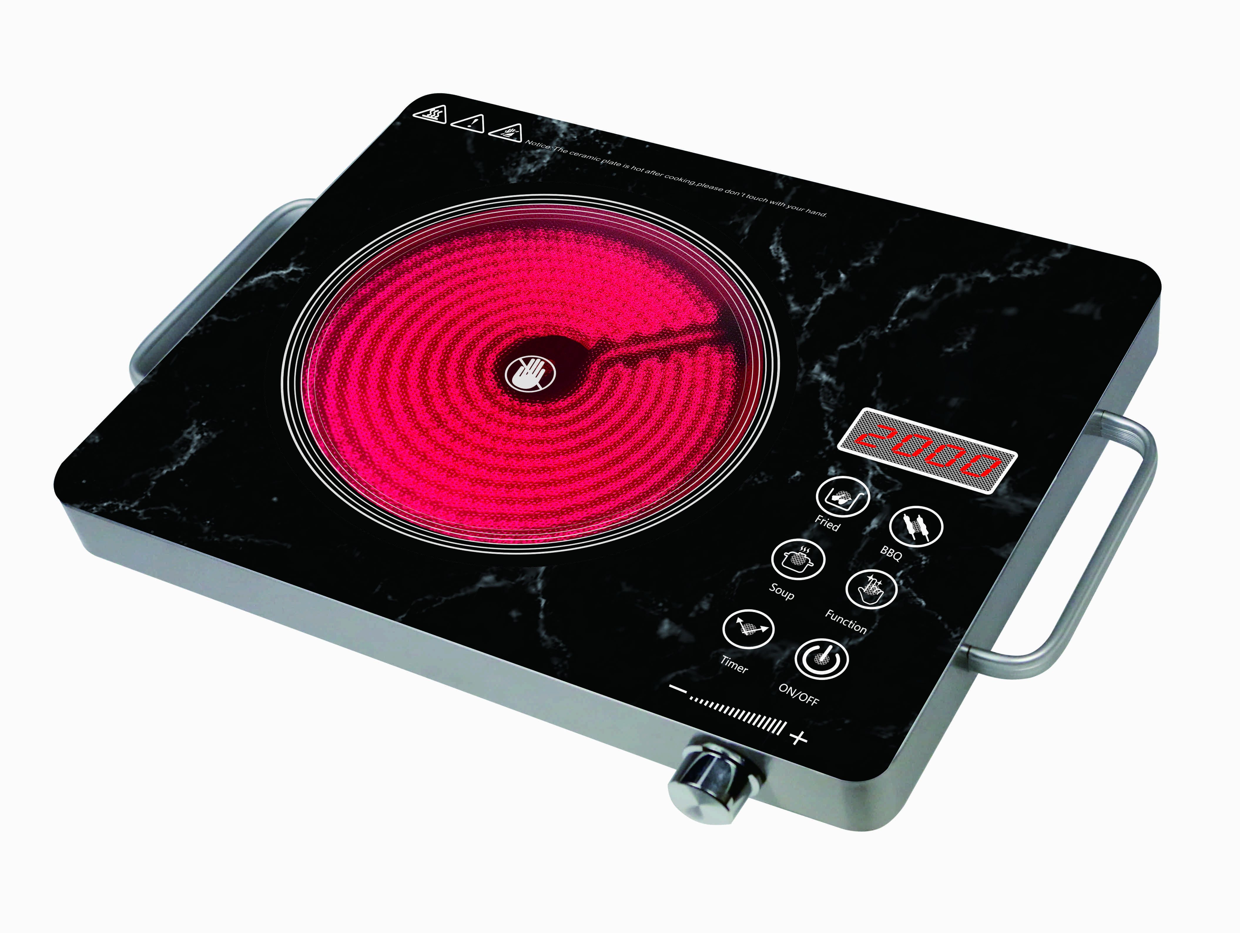 Infrared cooker, Electric hob infrared cooker, hot plate
