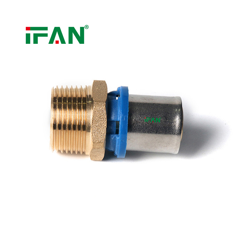 IFAN PEX Pipe Fittings Male Socket Blue Factory Price Pex Press Fittings