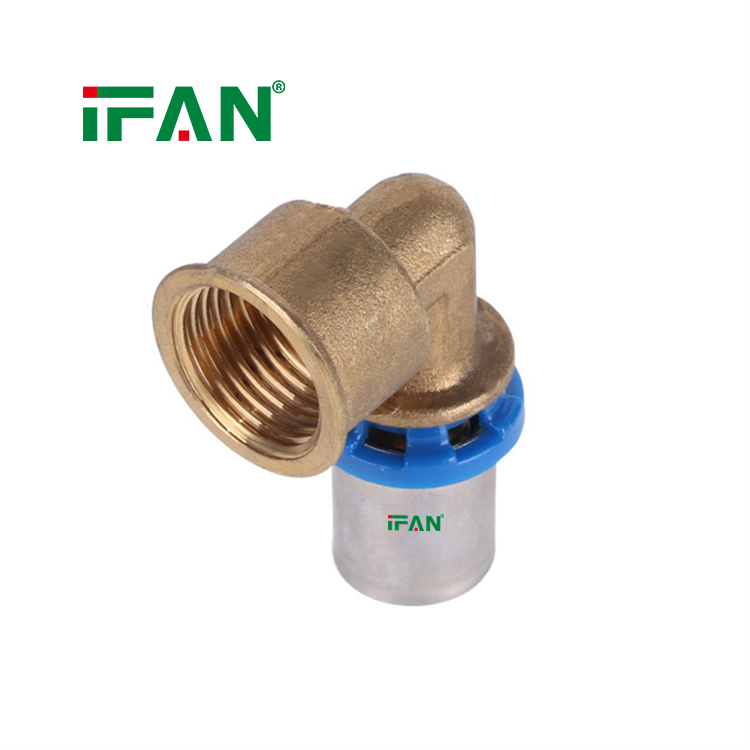 IFAN PEX Fittings Female Elbow Blue Factory Price Pex Press Fittings Hot Sale