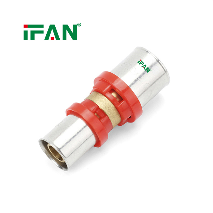 IFAN PEX Pipe Fittings Brass Threaded Fitting Red Socket Pex Press Fittings