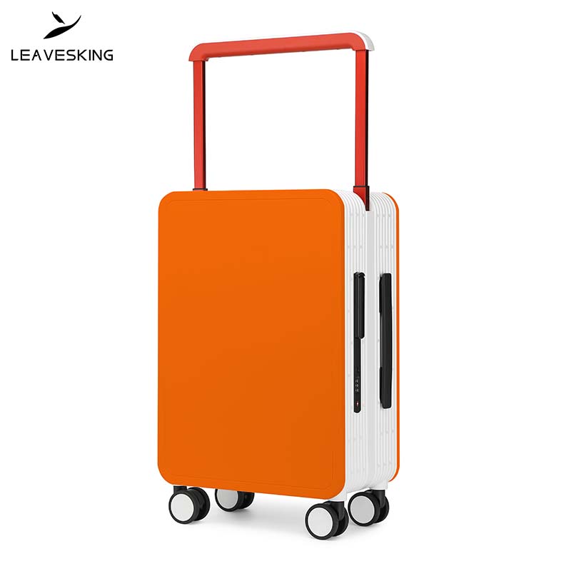Leaves King High Quality Carry On Luggage Suitcase 4wheels Pc Travel Luggage
