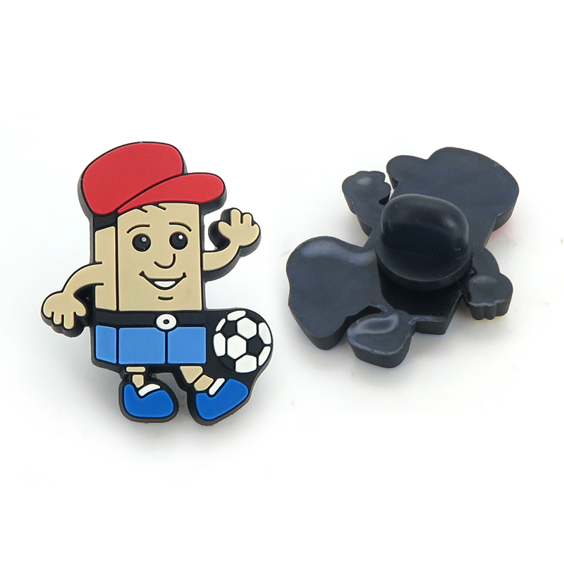 OEM Cute Design Custom Soft PVC Pin Badges Cartoon Lapel Pins for Suit Men