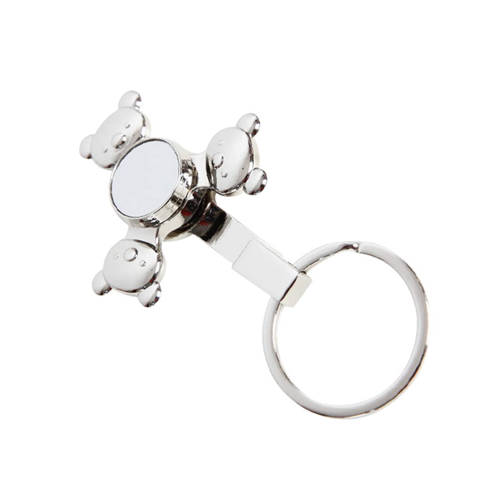 Factory Custom Stress-Relieving Metal Spinning Keyrings