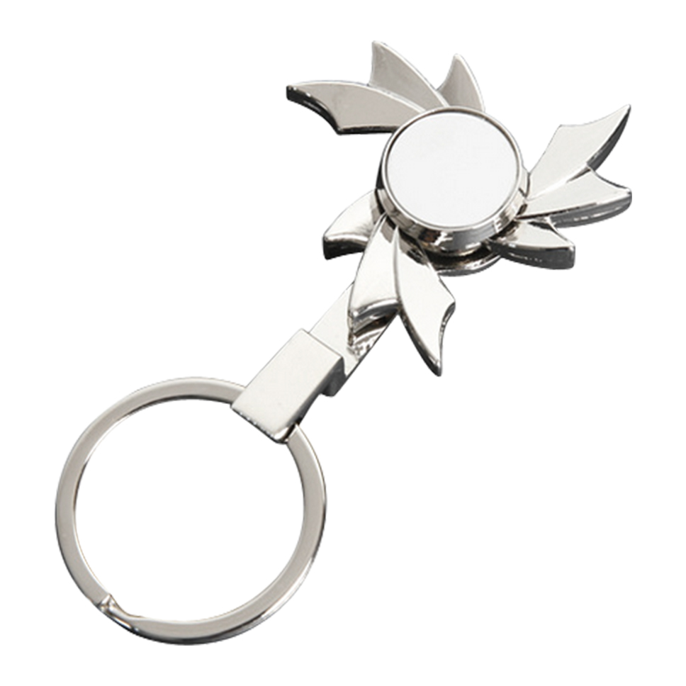 Promotional Metal Hot Wheel Spinner Keychain