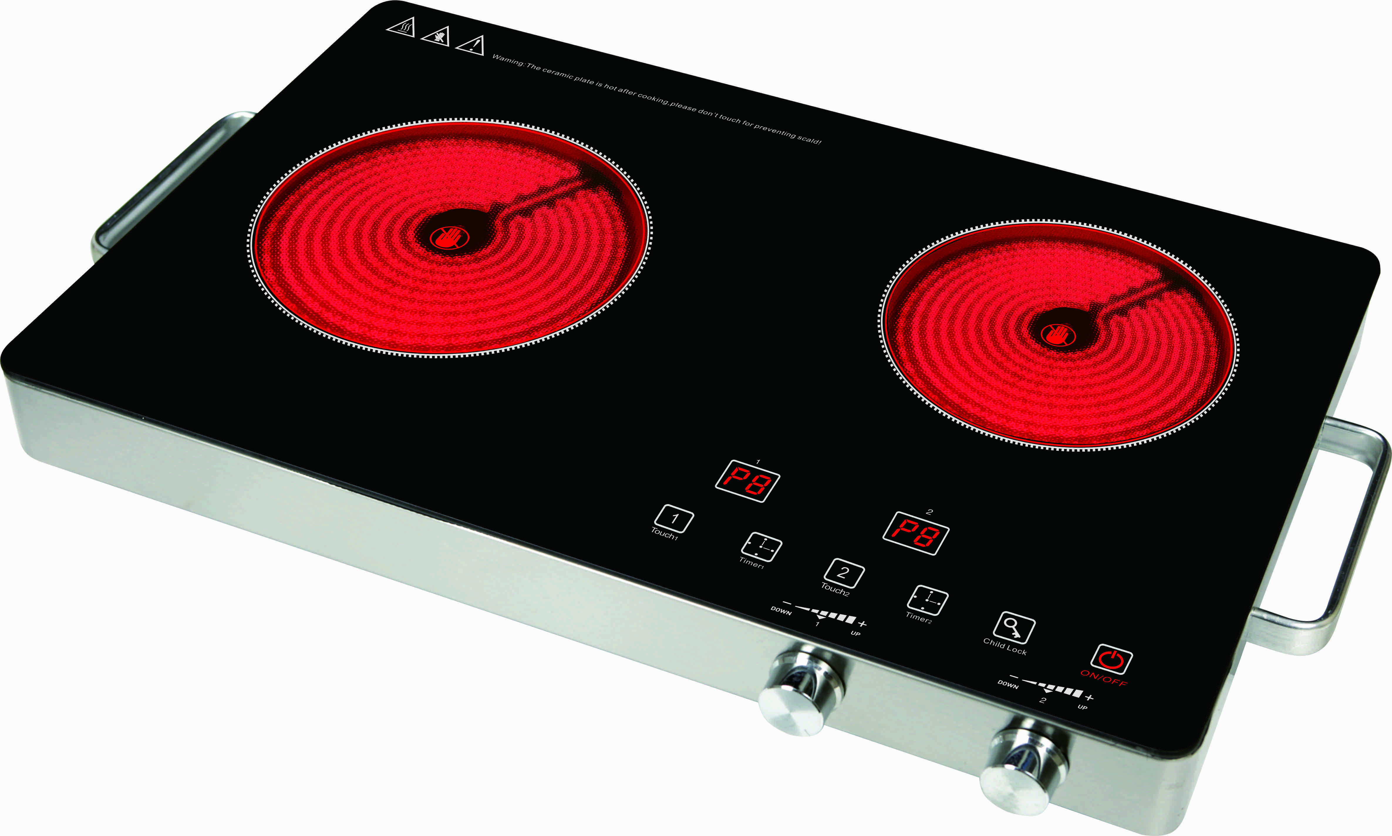 Infrared cooker, Electric hob infrared cooker, hot plate