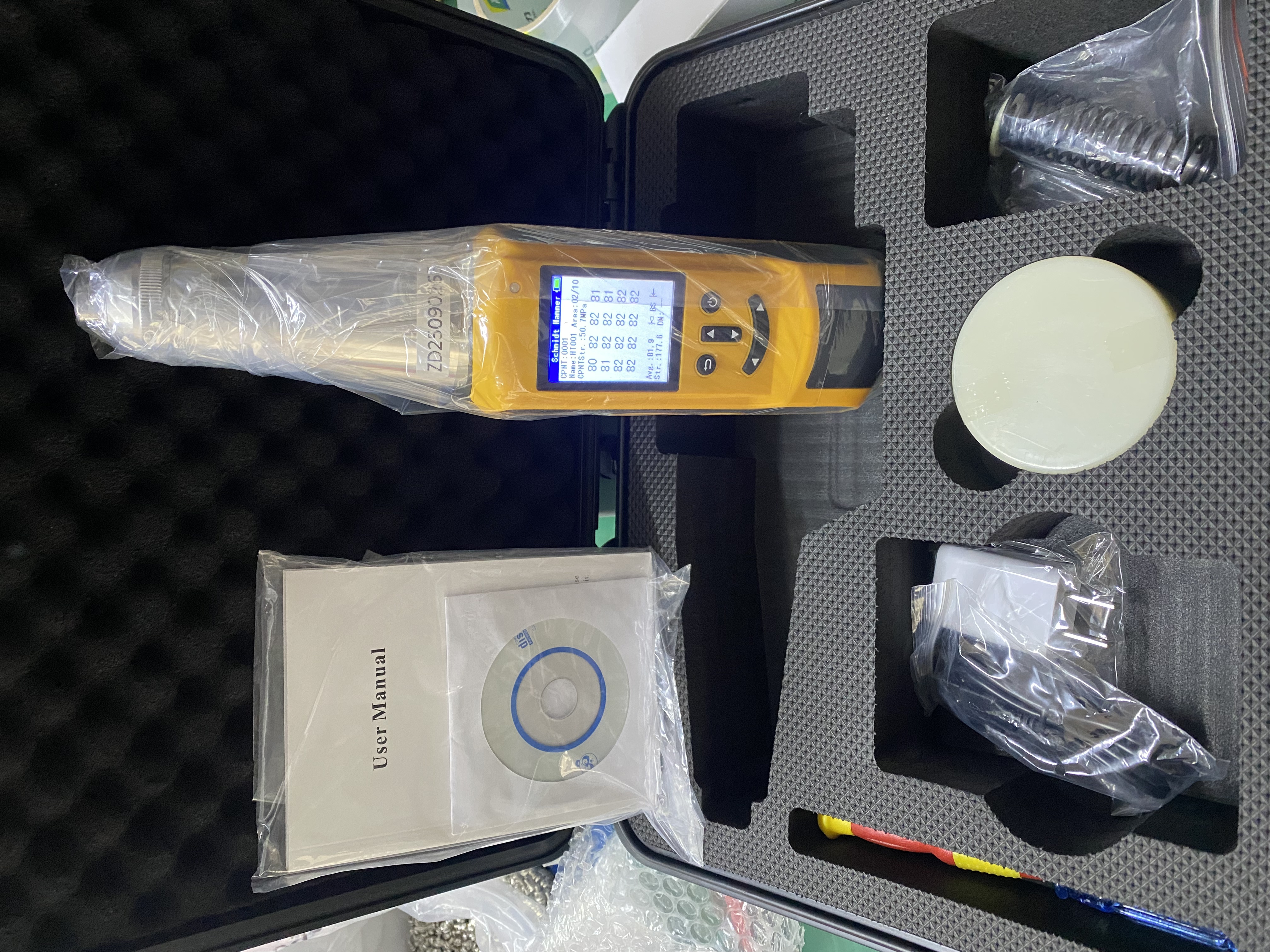 digital concrete test hammer