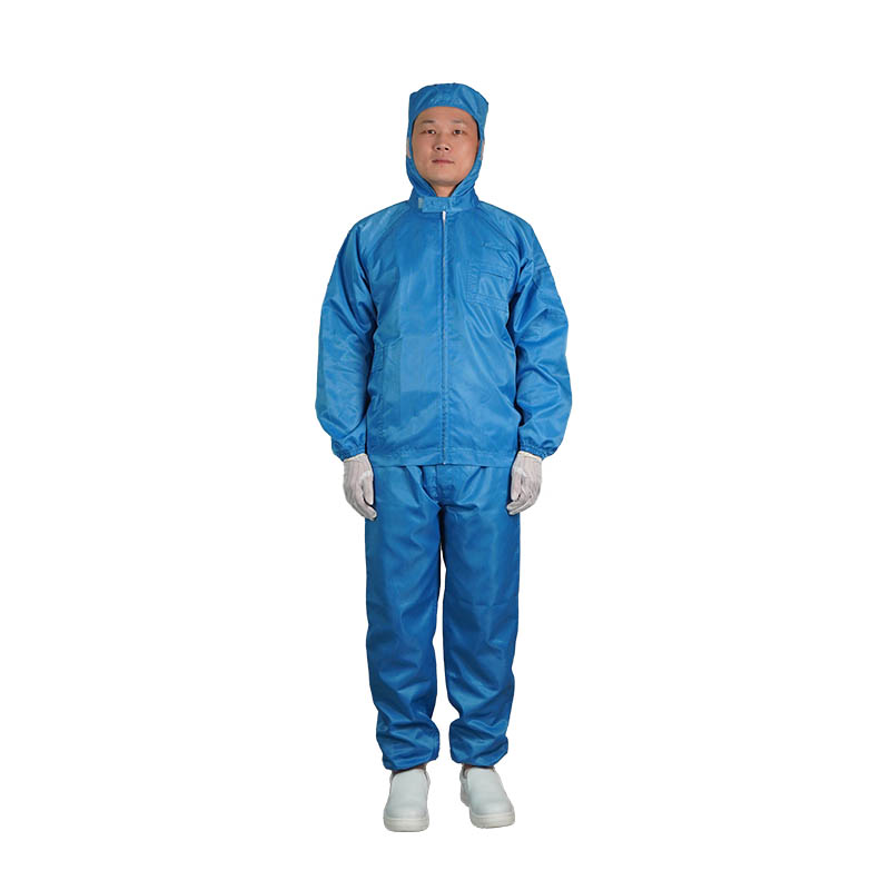 Mechanical maintenance anti-static hooded work clothes