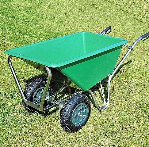 Garden wheelbarrow gardening wheel barrow,plastic wheelbarrow PVC tub,poly wheel barrow