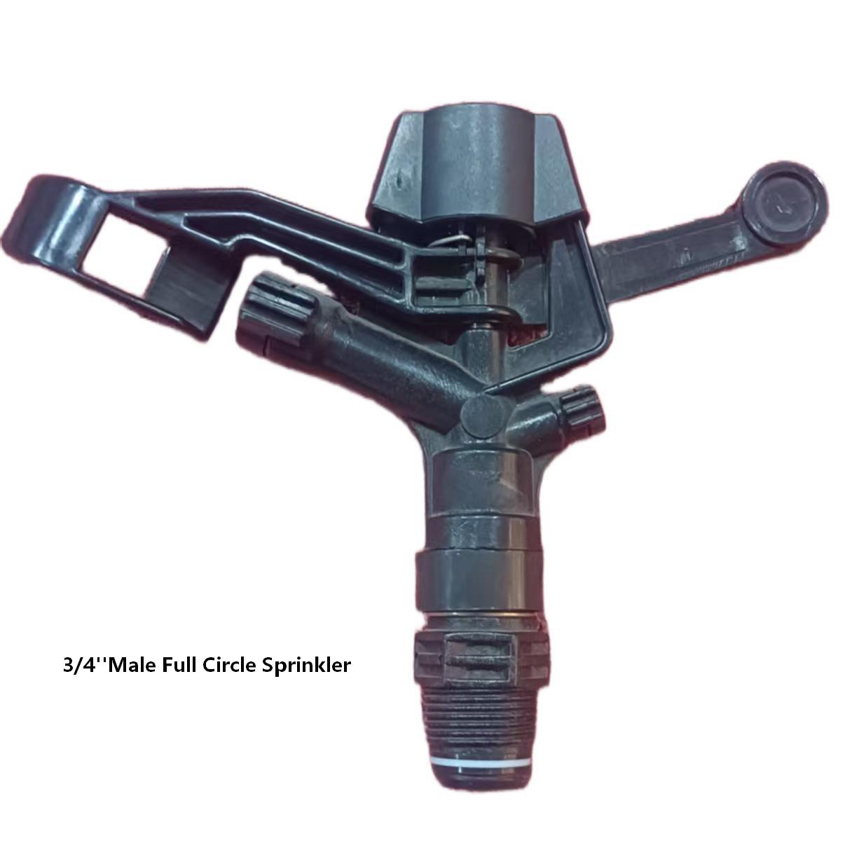 360° Rotating Dual-Path Plastic Sprinkler