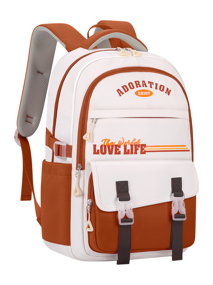 Haslor school backpack, large capacity, lightweight backpack Middle School Kids Elementary
