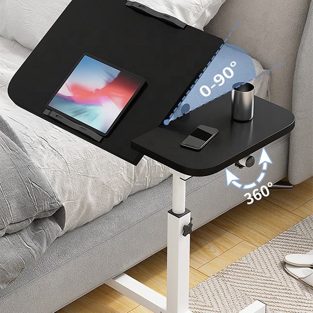 Adjustable foldable laptop for bedroom side desk