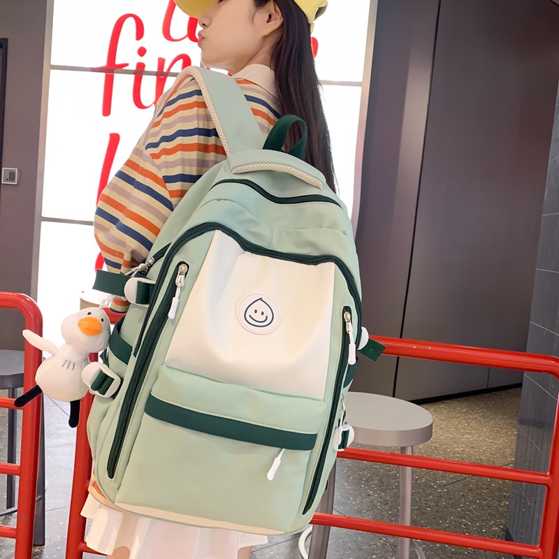 Haslor School Bag College Backpack Large Bookbags for Teens Students, large capacity