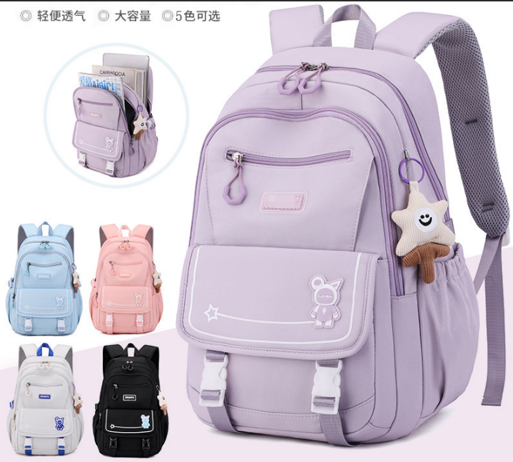 Haslor School Bag College Backpack Large Bookbags for Teens Students, large capacity