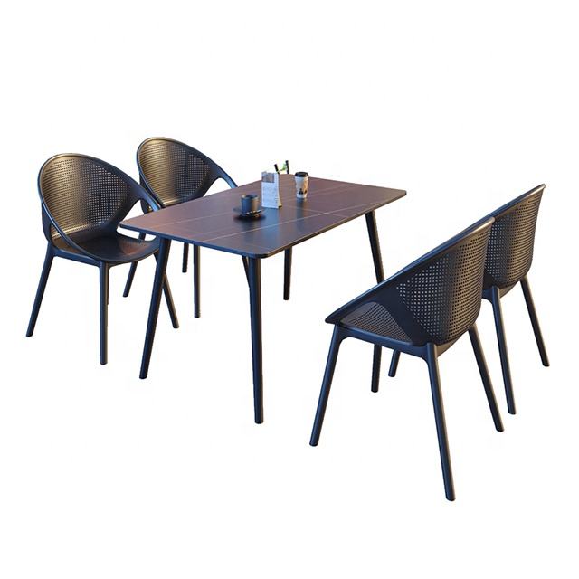 Outdoor Garden Furniture Restaurant Balcony Terrace Table and Chair Set