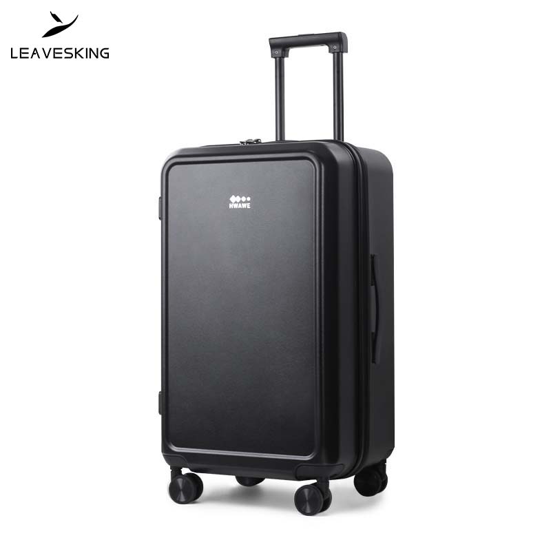;V-6601 Injection-Molded Wide Handle PC Suitcase