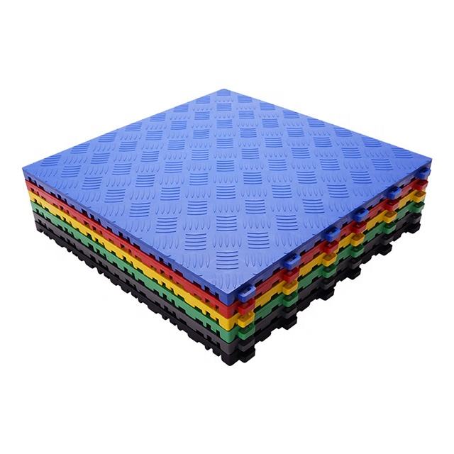Heavy duty workshop, automobile garage, tile interlocking floor