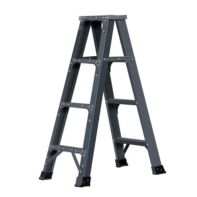 Multi purpose building household foldable aluminum 3/4/5/6/7 level ladder