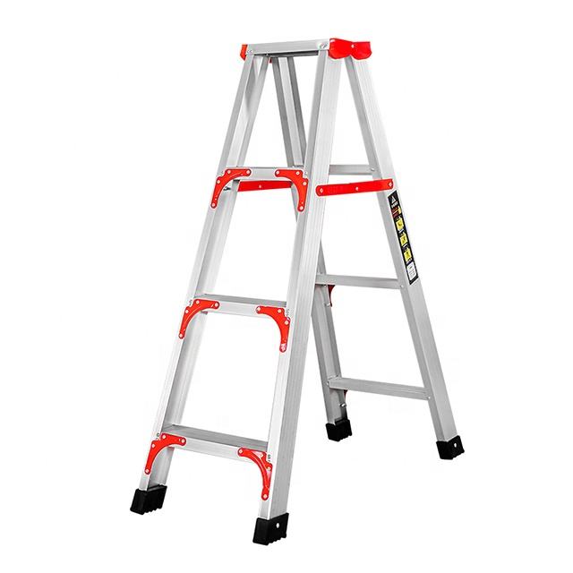 Aluminum folding ladder for household warehouse construction