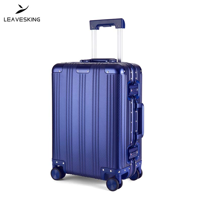 LV-1802 LeavesKing Aluminum-Magnesium Luggage