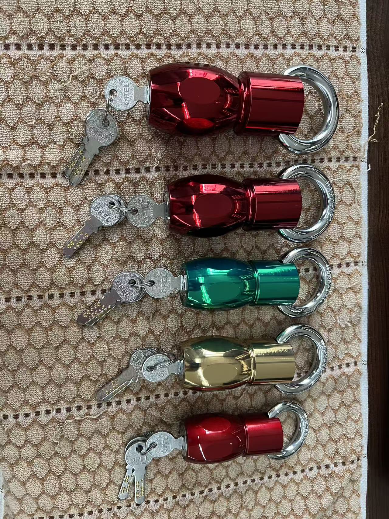 Titanium lock