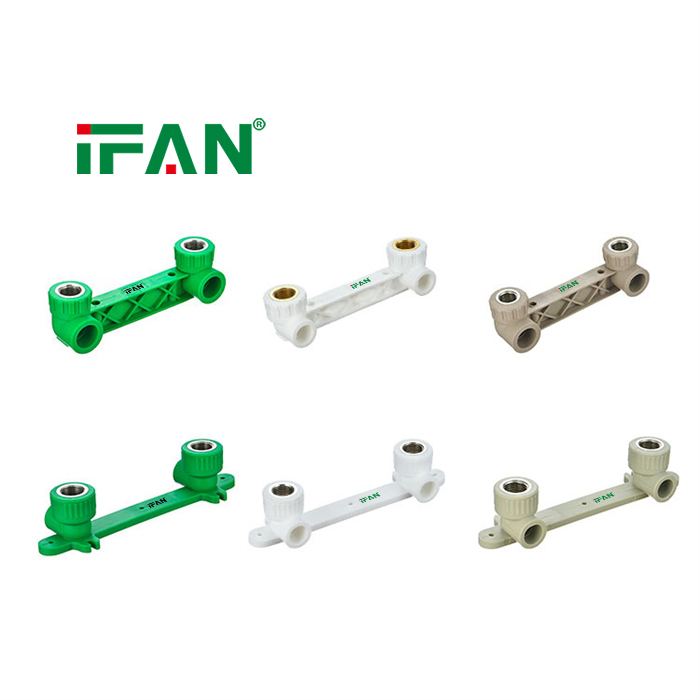IFAN Certified PPR Water Pipe Fittings 20-125mm Double Elbow PPR Pipe Fittings