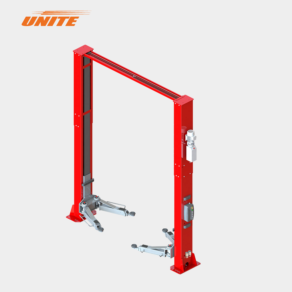 U-T60EB 6-Ton 2 Post Car Lift Arch Type Clear Floor Two Post Vehicle Lift Equipment