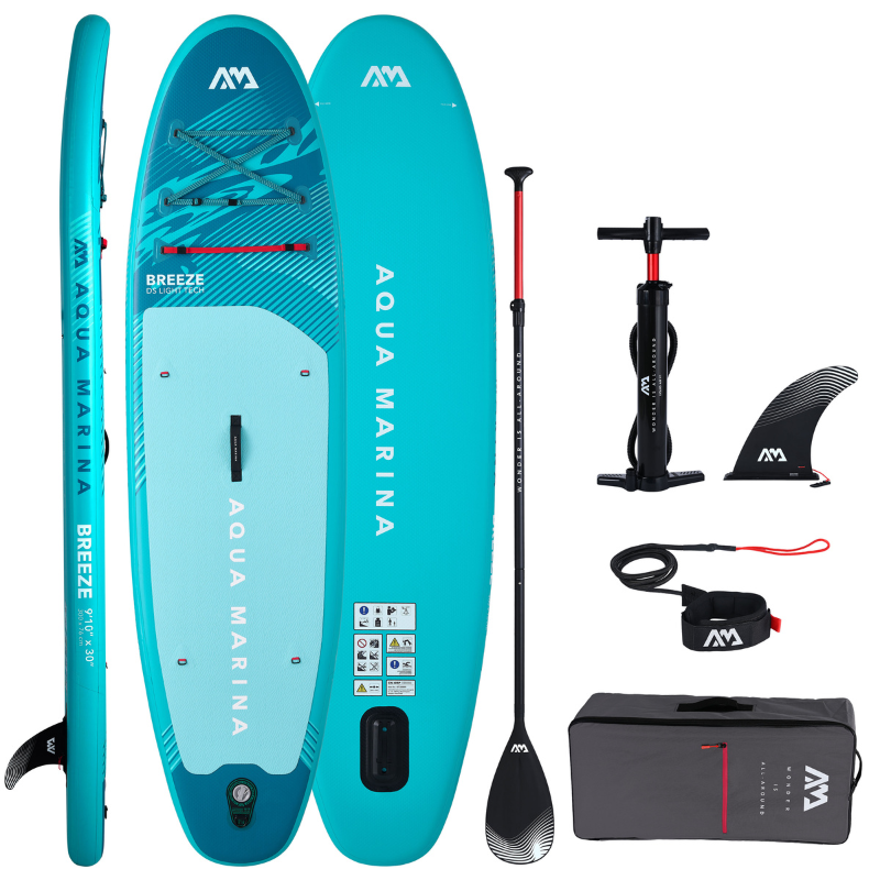 BREEZE - Aqua Marina ISUP inflatable standup paddle board sup Surfboard Water sports Outdoor