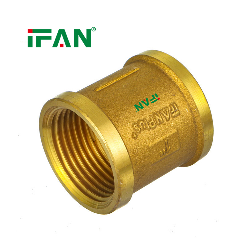 IFAN Free Sample Brass Tube Fittings Socket Brass Pipe Fitting