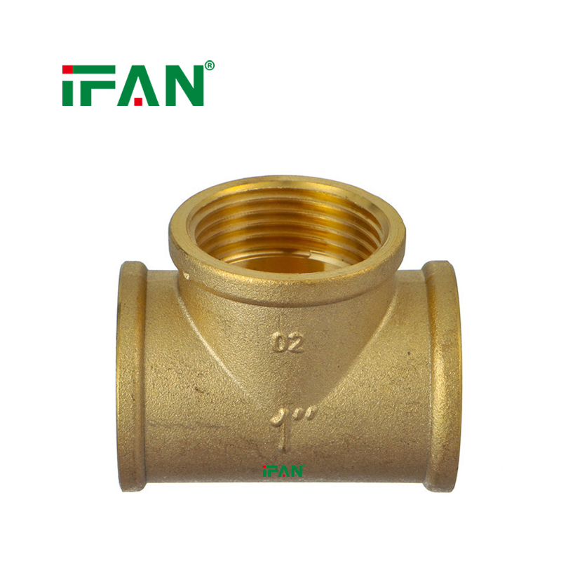 IFAN Free Sample Tee Brass Tube Fittings 02Brass Pipe Fitting