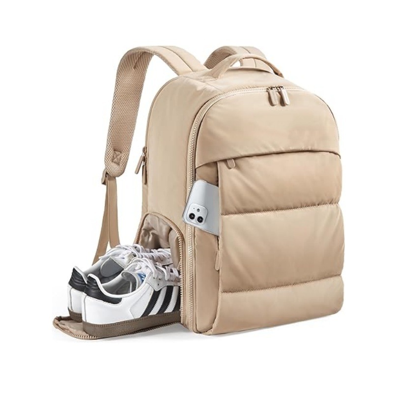 Haslor Travel Backpack for Women, Carry on Backpack for Airplanes,Gym Backpack with Shoe Compartment