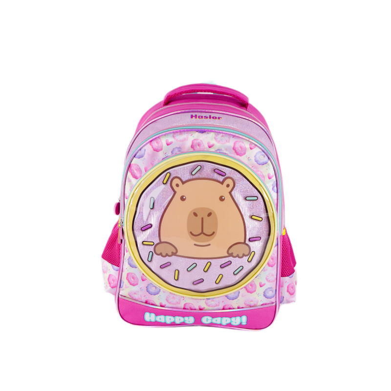 Haslor Student Schoolbag Capybara Design Customizable