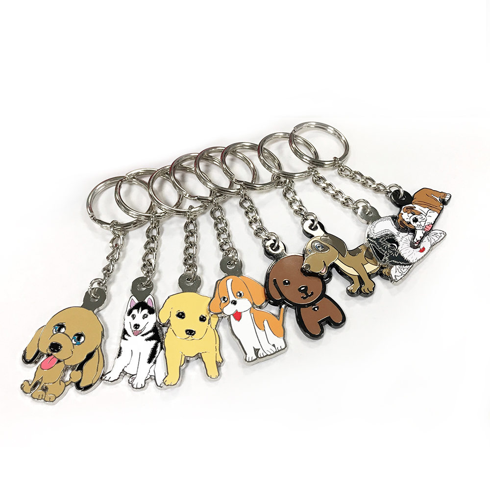 40+ Years Factory Direct Custom Animal Soft Enamel Keychains