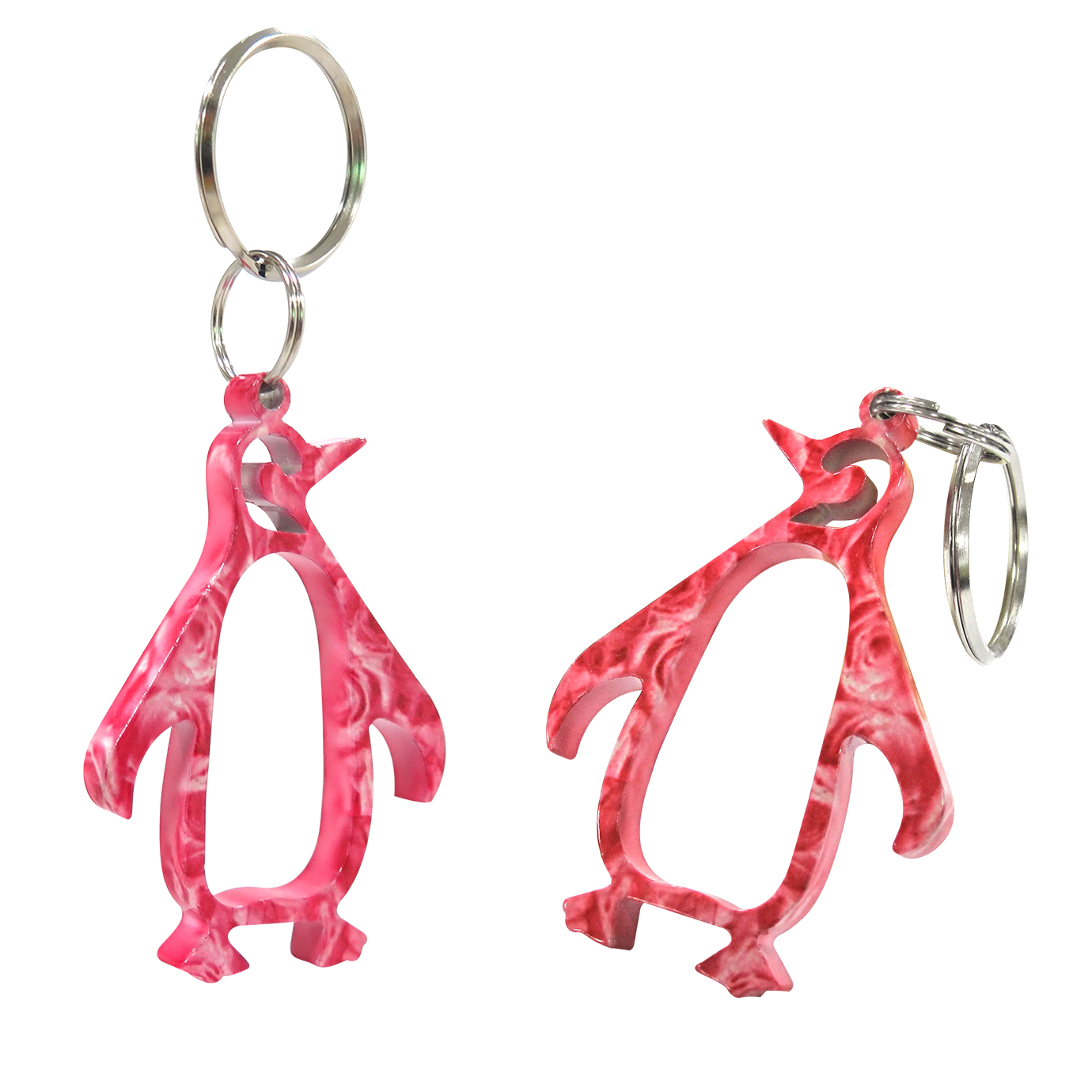 Professional Custom-Printed Bottle Opener Keychain OEM Factory