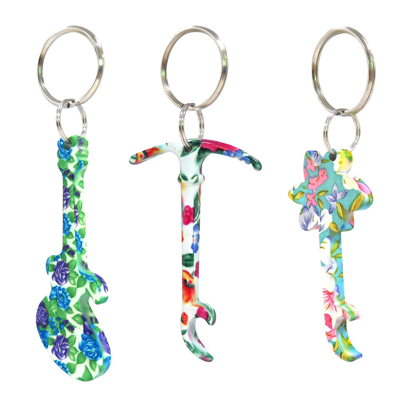 Customized Logo Shape Full-Color Print Portable Beer Bottle Openers