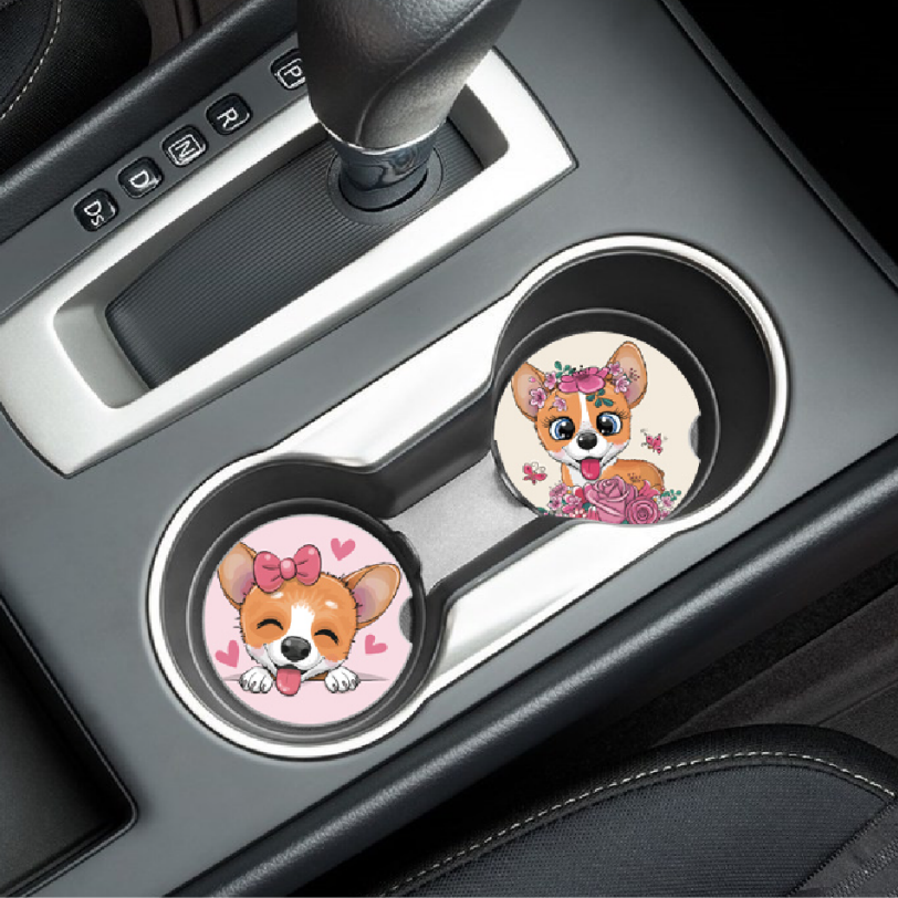 Factory Direct Wholesale Car Ceramic Coasters