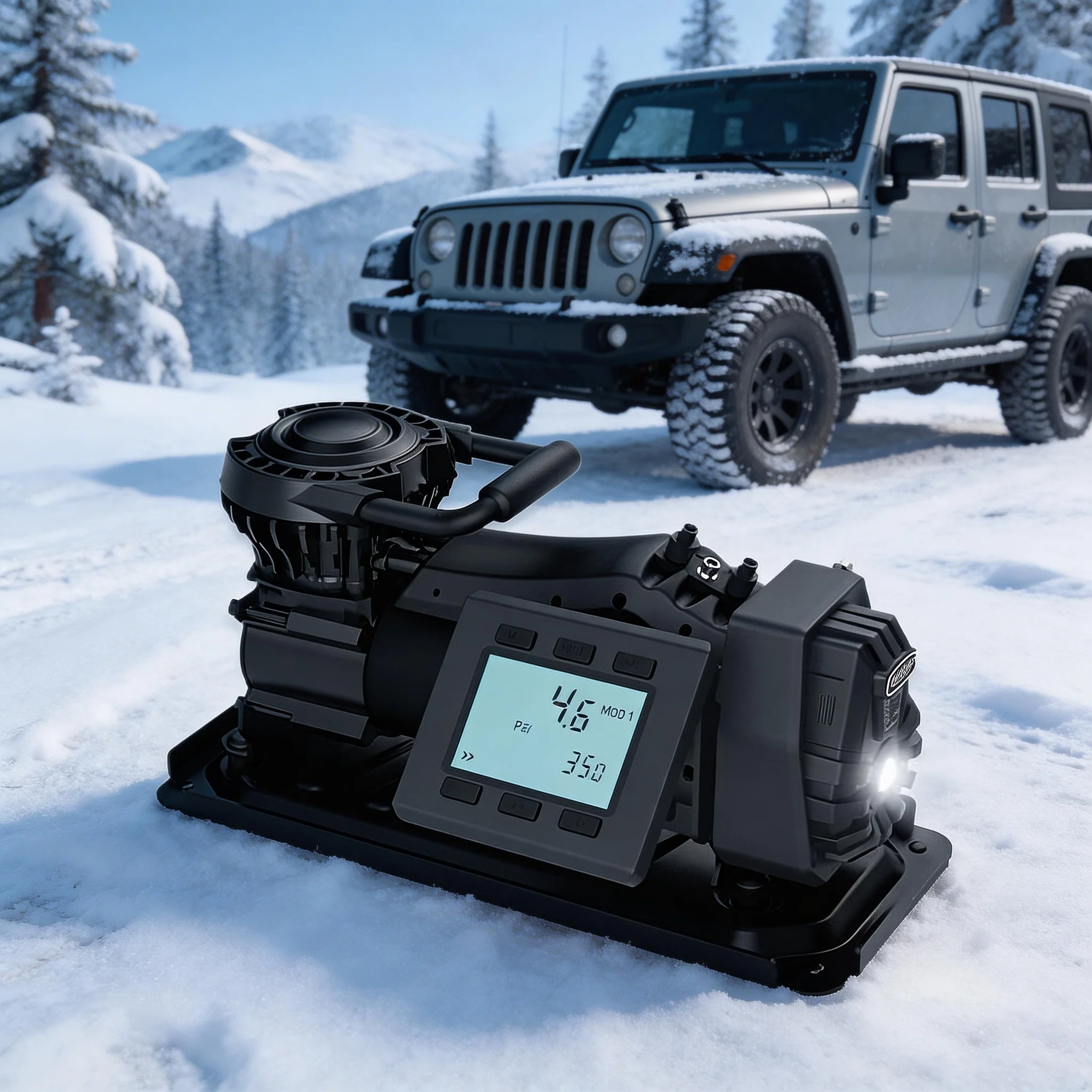 VOLCANO 6810P Desert Jungle Offroad Patented Metal Intelligent PortableTire Air Inflators