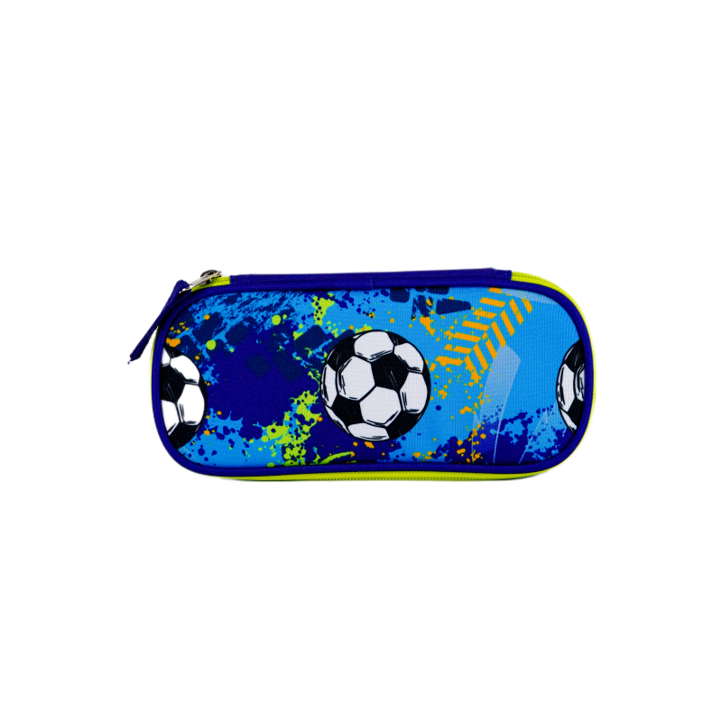 Haslor student pencil case with creative football design customizable