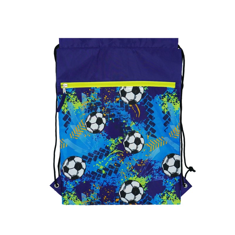 Haslor student shoe bag with football design customizable