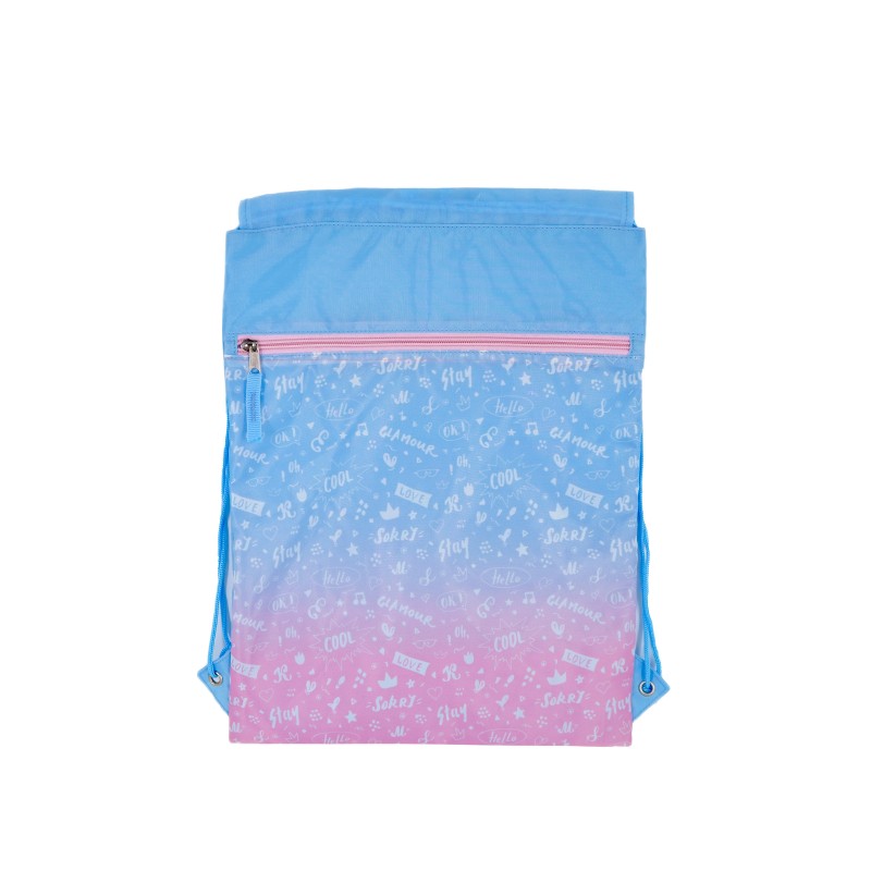 Haslor student shoe bag with simple letters customizable