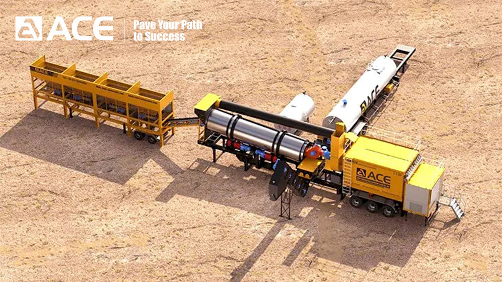 IAM Super Mobile Asphalt Mixing Plant