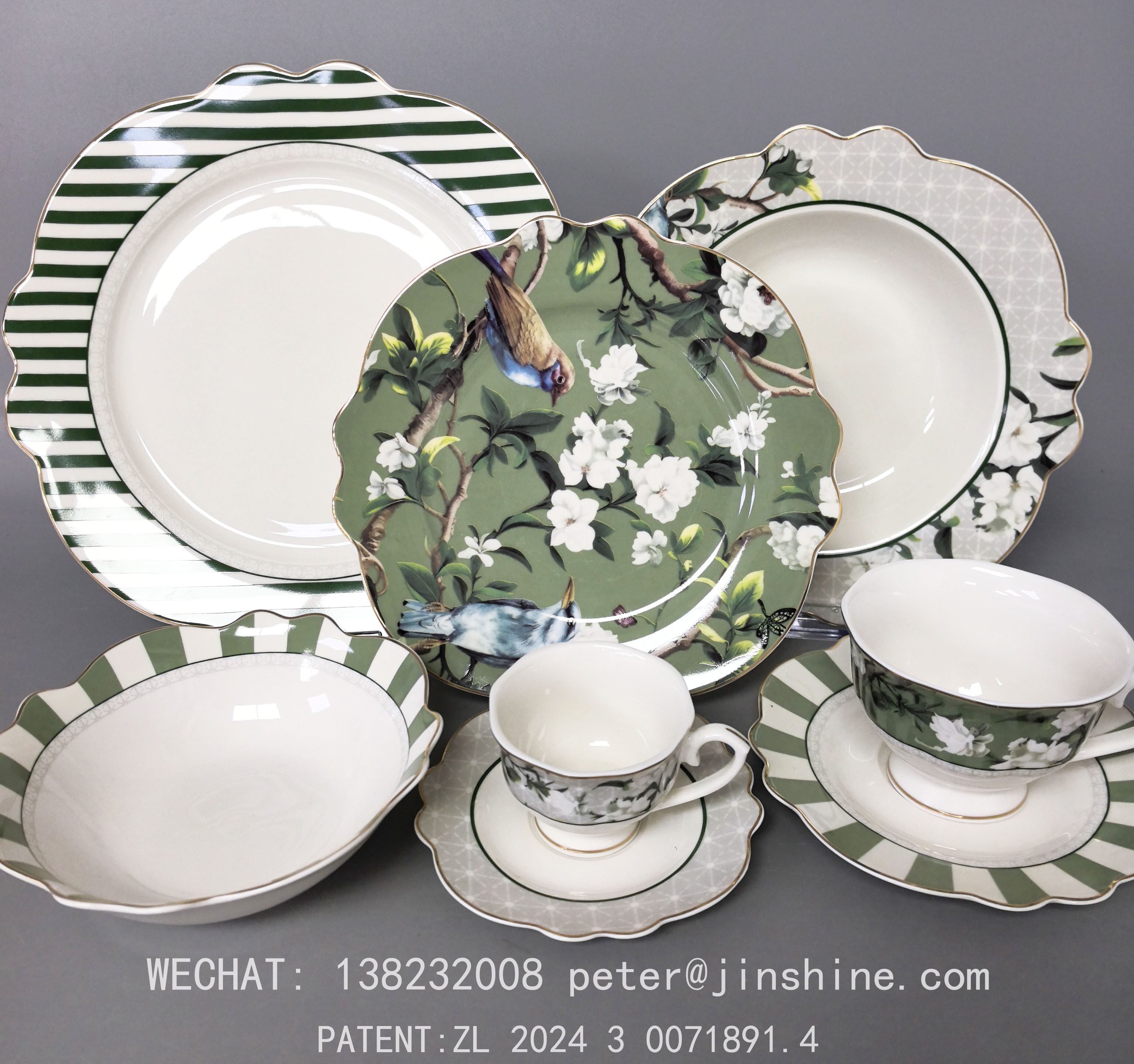 Jinshine 24pcs dinner set