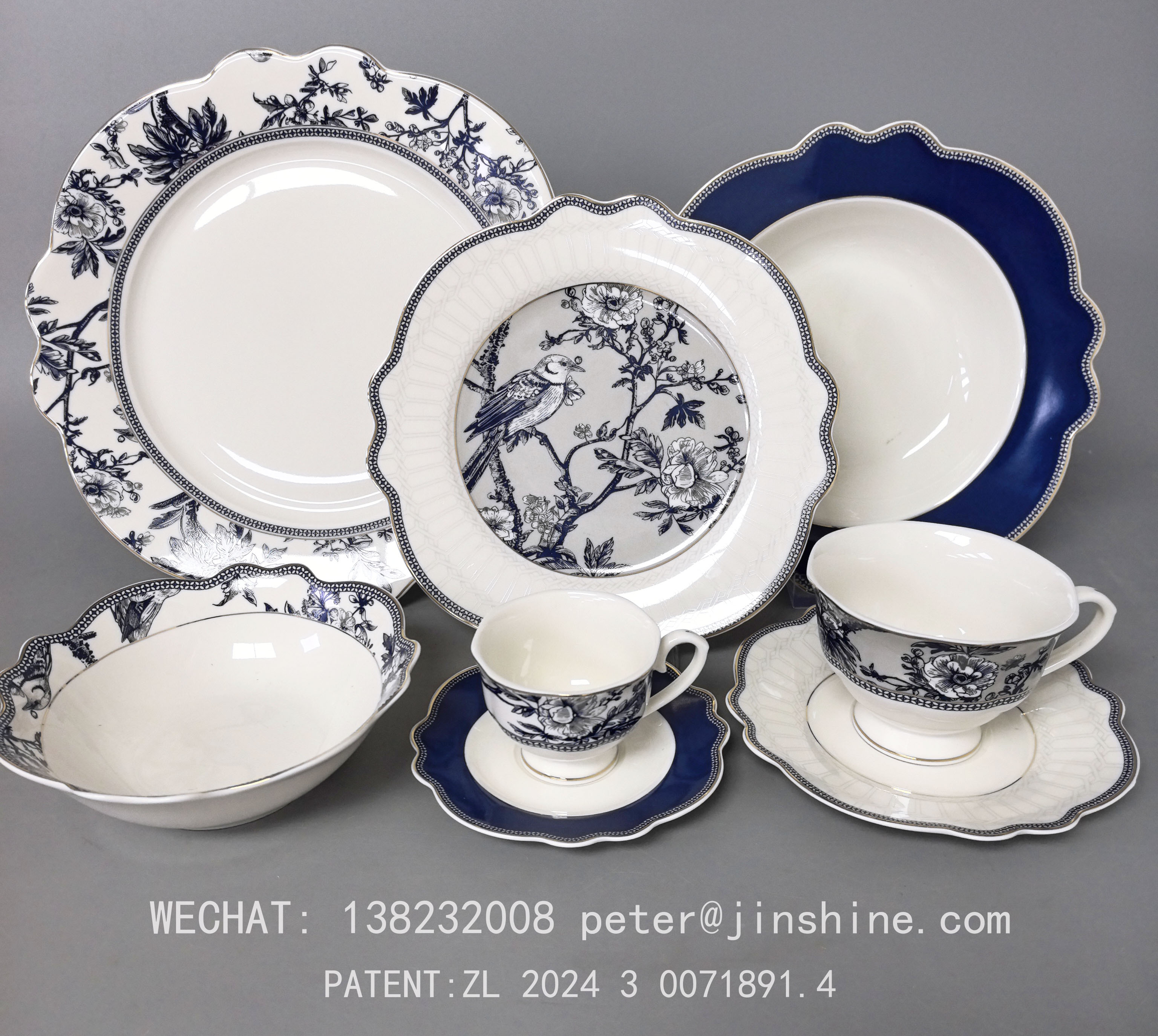 JINSHINE 24pcs dinner set