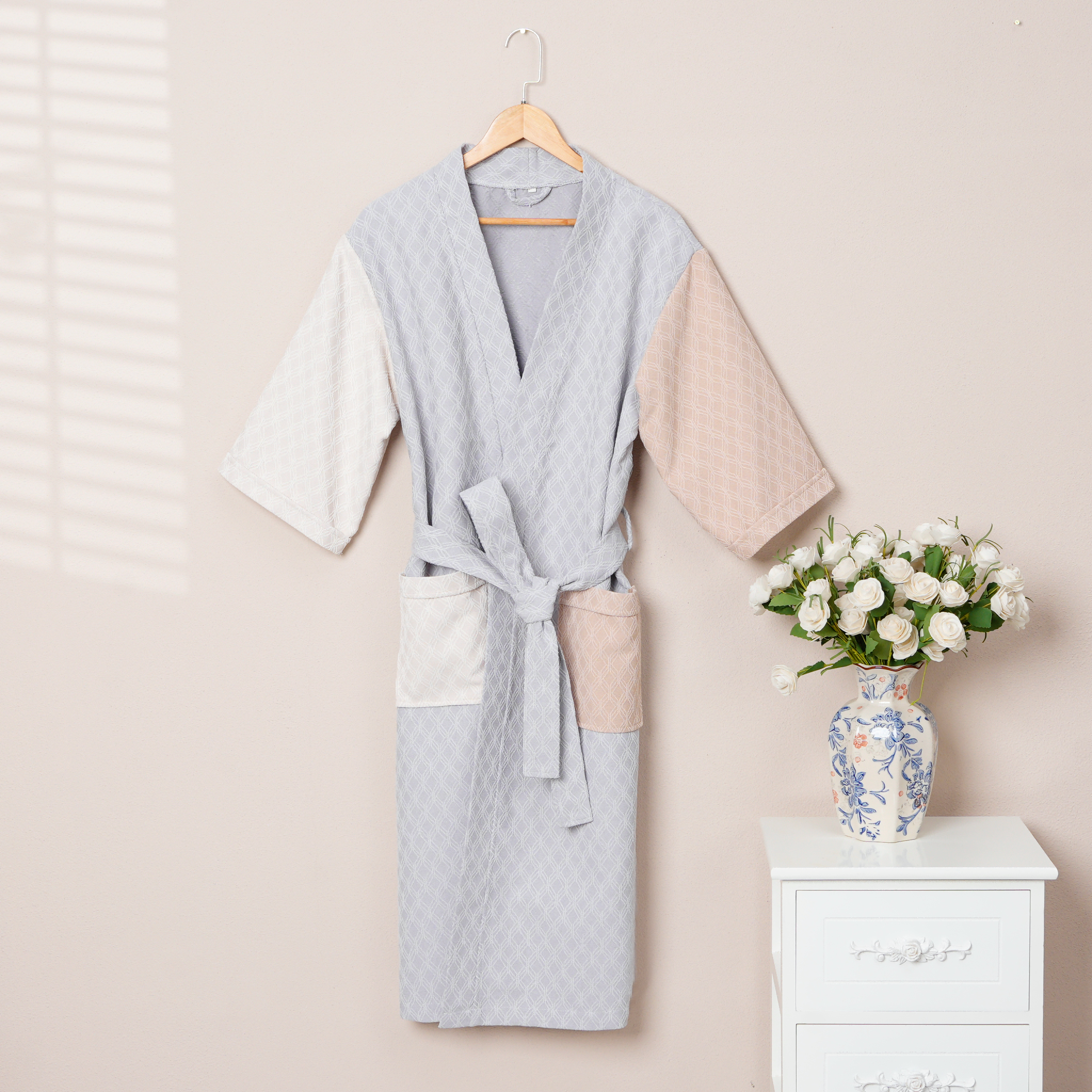 Coral Fleece Chenille Bathrobe