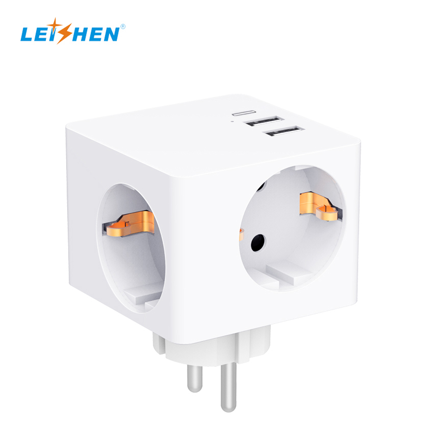 Leishen European standard cube shaped conversion plug