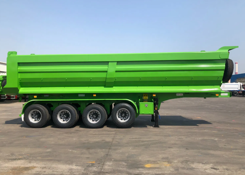 Side-Tipping Semi-Trailer